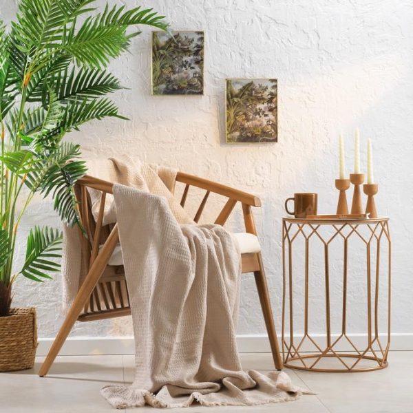 Schafer Home Petra Çift Kişilik Pike 200x230-1 Parça-Bej